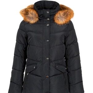 Hood Jacket with Real Fur from Peter Glenn